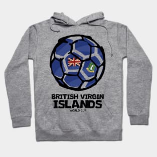 British Virgin Islands Football Country Flag Hoodie